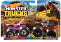 SPIN MASTER Auta teréní Monster Jam set 2ks velká kola 1:64 různé druhy kov