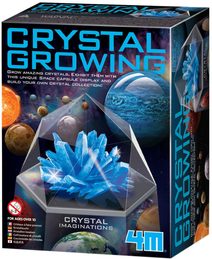 MAC TOYS Krystaly 4M modré experimentální vědecký vzdělávací set