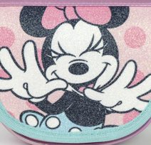 Kabelka dětská třpytivá Disney Minnie Mouse přes rameno s překlápěním