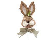 Zápich velikonoční zajíček slaměný