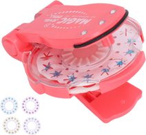 Ozdoby korálky nalepovací do vlasů set aplikátor + 75ks diamantů