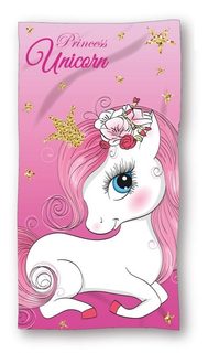 Osuška Jednorožec Princess Bavlna - Froté, 70/140 cm