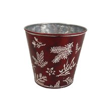 Květináč plechový K2858/2 - dia 13 x 12 cm