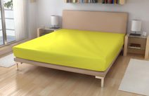 Froté prostěradlo EXKLUSIVE Citronová 180/200