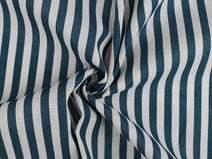 Bavlněná metráž / imitace lnu hrubší, pruhy METRÁŽ