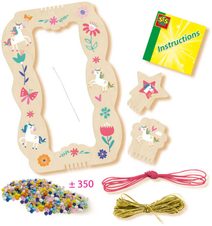 SES CREATIVE Kreslící spirála zvířátka kreativní set s 6 fixy v krabici