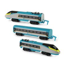 Vlak žlutý RegioJet se zvukem a světlem