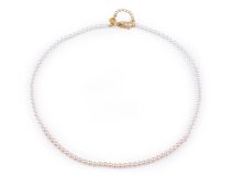 Perlový náhrdelník kombinace barev