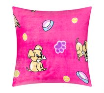 Polštářek ELLÍK - dětský motiv Růžová,Béžová 7023/183 35x40 cm