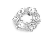 Klip / brož / ozdoba na boty s broušenými kamínky