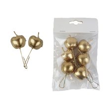 Jablíčka na drátku, 6 ks X7524-29