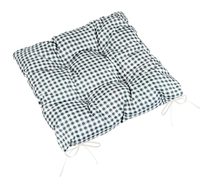 Sedák BERTA prošívaný - 40x40 cm Šedá,Bílá