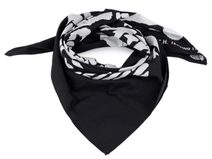 Bavlněný šátek lebka 70x70 cm