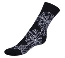 Ponožky Pavouk - 43-46 černá