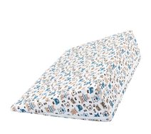 Klínový podhlavník Modrá,Béžová,Bílá 2005/406 80x50x20 cm