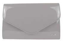 Luxusní bílá lakovaná dámská listová kabelka / psaní SP100