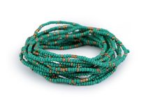 Pružné náramky z rokajlu sada 12 ks