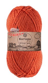 Příze s vlnou Kartopu Melange wool 100 g