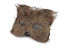 Karnevalová maska - škraboška chlupatá kočka