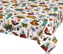 Ubrus VÁNOCE Červená,Zelená,Bílá 4300/CH26