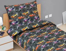 FARO Povlečení Motýlci na modré Bavlna, 140/200, 70/90 cm