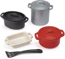 Baby vozík zahradní herní set s pracovním nářadím a konvičkou