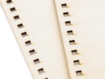 Dřevěné desky na výrobu zápisníku A4 2 kusy