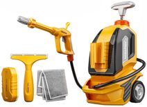 Vapka dětský vysokotlaký čistič funkční s pumpováním stříká vodu s doplňky