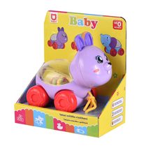 Volant modrý plast 20cm na baterie se zvukem v sáčku český design