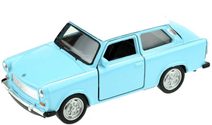 WELLY Auto retro model Trabant 601 10cm volný chod kov 4 barvy