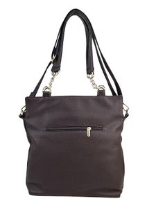 Kožená dámská peněženka v barevném motivu RFID šedá v dárkové krabičce PN29