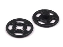 Plastové zapínání Ø13 mm, Ø15 mm 10 párů