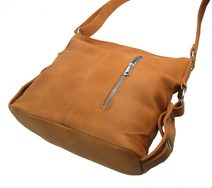 Černá elegantní dámská crossbody kabelka 4151-MM