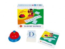 Slovní expres společenská hra v krabici 19,5x18,5x5cm