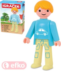 IGRÁČEK Figurka výpravčí s plácačkou