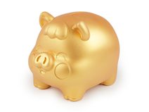 Zlaté prasátko pro štěstí / pokladnička, velké