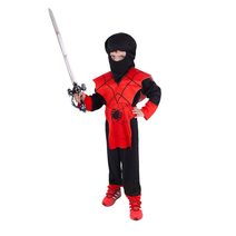 Dětský kostým červený Ninja (M) e-obal