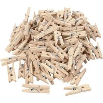 Dřevěný kolíček přírodní 30 mm, 20 kusů