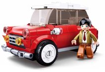 SLUBAN Mini Handcraft Studentský pokoj 216 dílků + 1 figurka STAVEBNICE