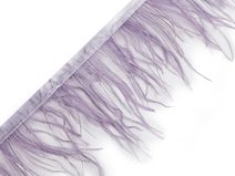 Prýmek - marabu peří šíře 10 cm METRÁŽ