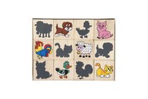 Puzzle Moje první zvířátka dřevěné 18 dílků pro nejmenší v krabičce 13x11,5x4,5cm 12m+ MPZ