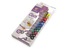 Barvy na textil 12 ks