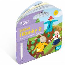 ALBI Kouzelné čtení Kniha interaktivní Lidové říkanky 2