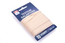 Šnůra oděvní PES 4mm karta 5 metrů