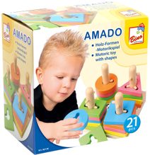 Hlavolam dřevěný mini 4 druhy