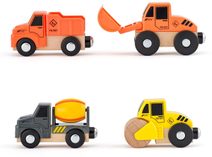 Baby puzzle s úchyty mláďata 4x2 dílky na desce pro miminko