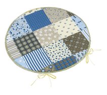 Sedák Adéla kulatý hladký Modrá 79/240 průměr 40 cm