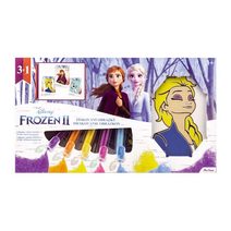 Pískování obrázku Ledové království II/Frozen II 3v1 v krabici 33x19x2,5cm