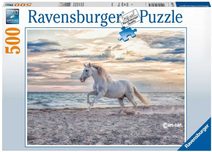 RAVENSBURGER PUZZLE Koník Večerní cval 500 dílků 49x36cm skládačka