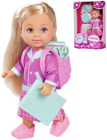 Panenka Evička školačka herní set se školními pomůckami